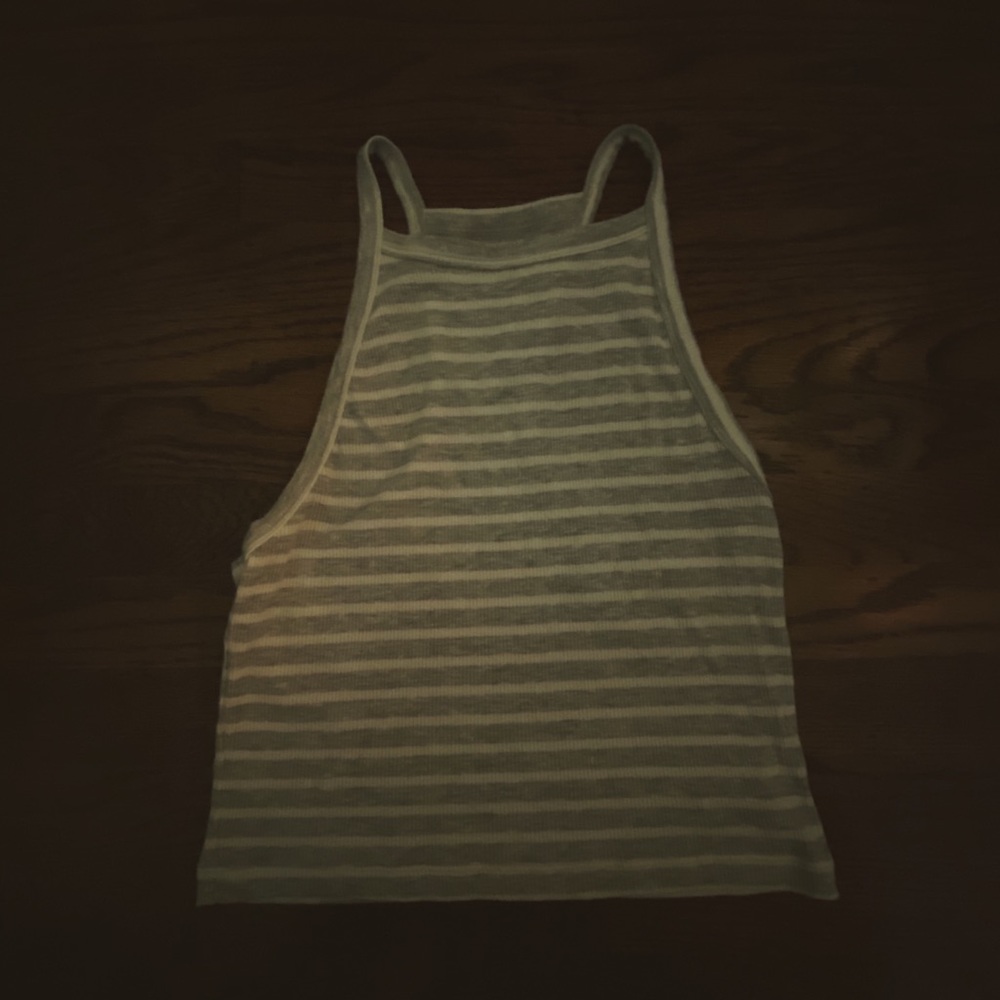 aerie striped tank top